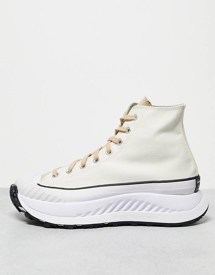 Converse Chuck 70s AT-CX Hi platform sneakers in cream